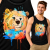 TANK TOP ZWIERZĘTA  NIEDZWIEDZ